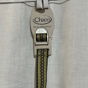 Chaco Webbing Belt OS 1.25” Width Marigold Junie Soup Adventure Strap
